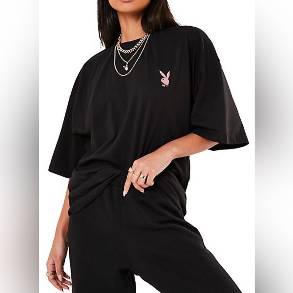 MISSGUIDED X Playboy “OVERSIZE” Shirt